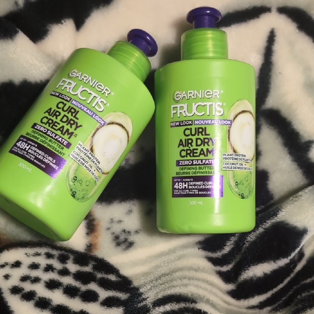 Garnier Fructis Curl Air Dry Cream - Vibrant Green